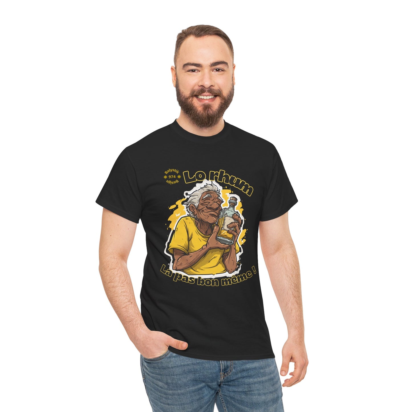 Funny Rum Lover Tee, Unisex Heavy Cotton Tee, Gift for Rum Enthusiasts, Beach Party Apparel, Humor Shirt, Vacation Outfit