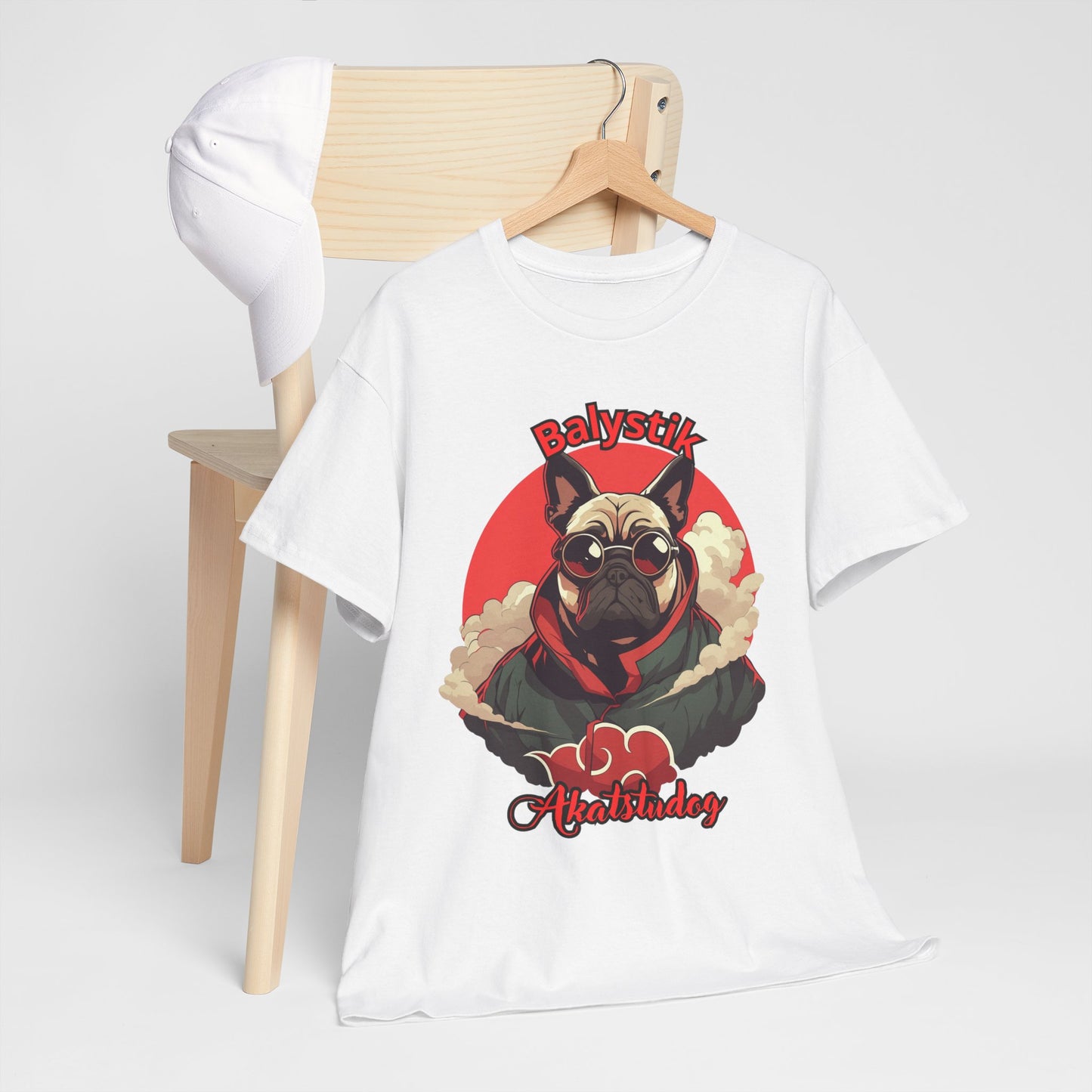 Pug Lover Tee, Unisex Heavy Cotton Tee, Funny Dog Shirt, Gift for Dog Lovers, Cute Pet Apparel, Casual Wear