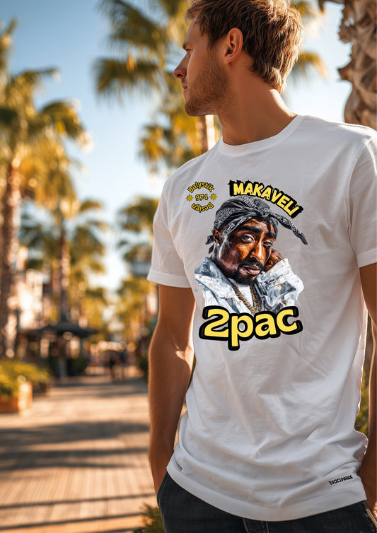T-shirt graphique rapper connu, chemise en coton unisexe, vêtements hip-hop, nostalgie de la musique des années 90, streetwear décontracté, cadeau pour les mélomanes