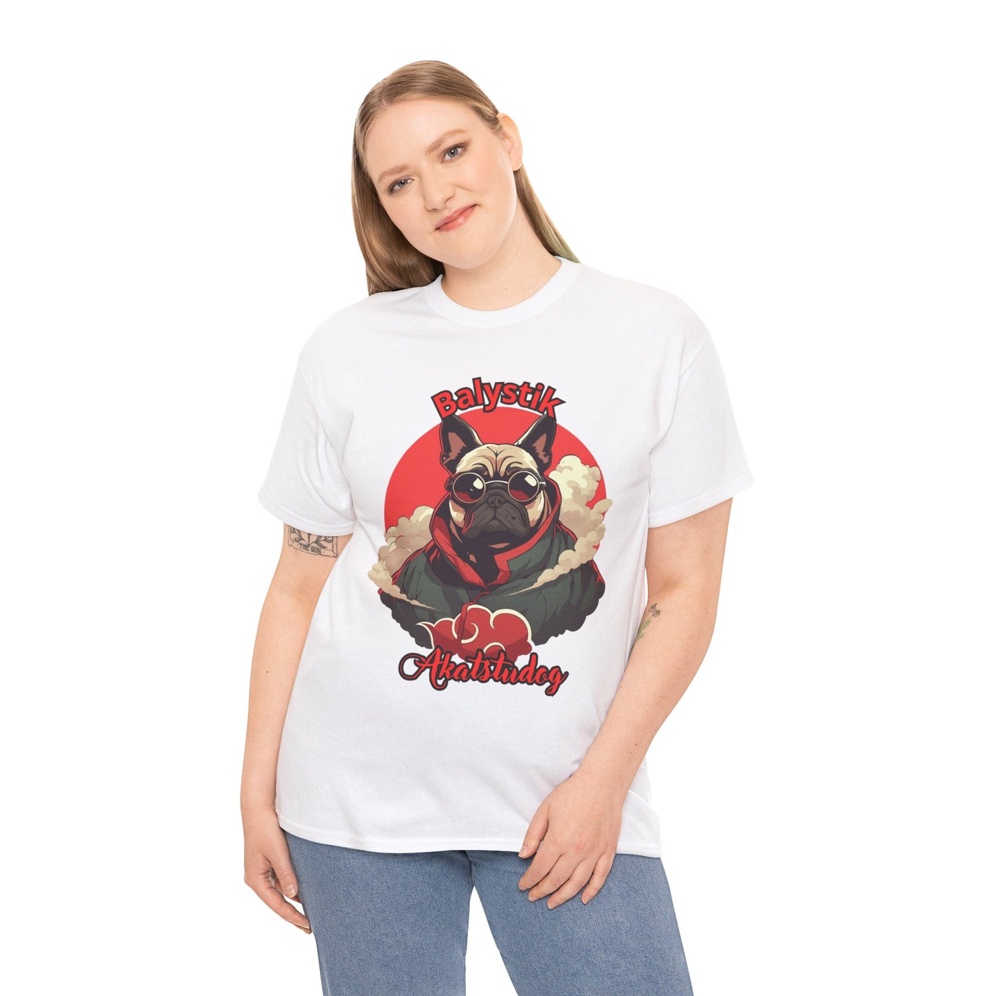 Pug Lover Tee, Unisex Heavy Cotton Tee, Funny Dog Shirt, Gift for Dog Lovers, Cute Pet Apparel, Casual Wear