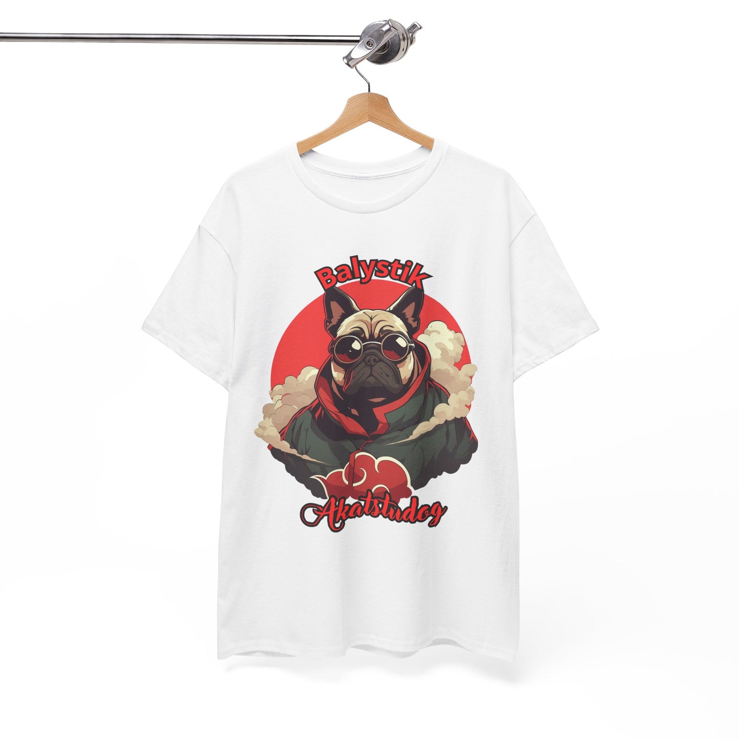 Pug Lover Tee, Unisex Heavy Cotton Tee, Funny Dog Shirt, Gift for Dog Lovers, Cute Pet Apparel, Casual Wear