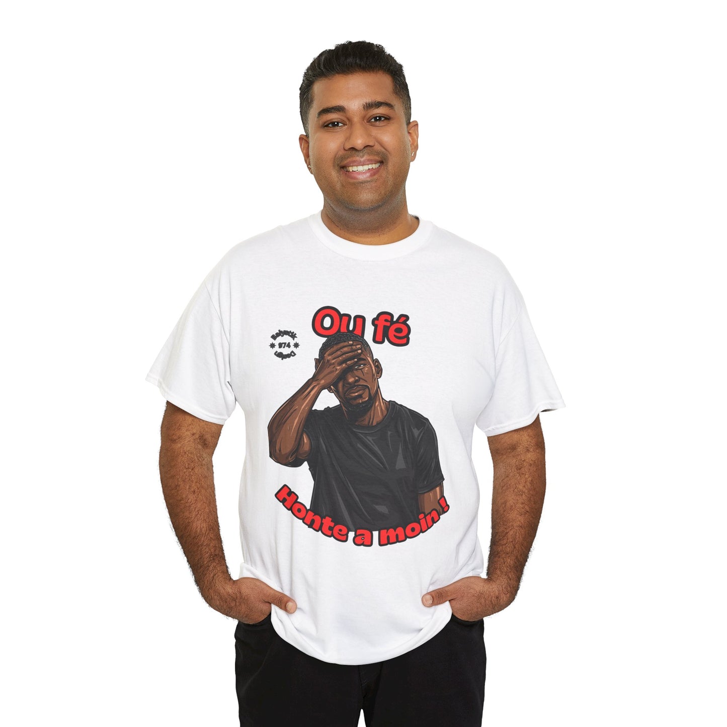 Funny Graphic Tee - Humorous Unisex Heavy Cotton Tee for Casual Wear, Gift for Friends, Birthday, Relaxed Vibes, Everyday Style