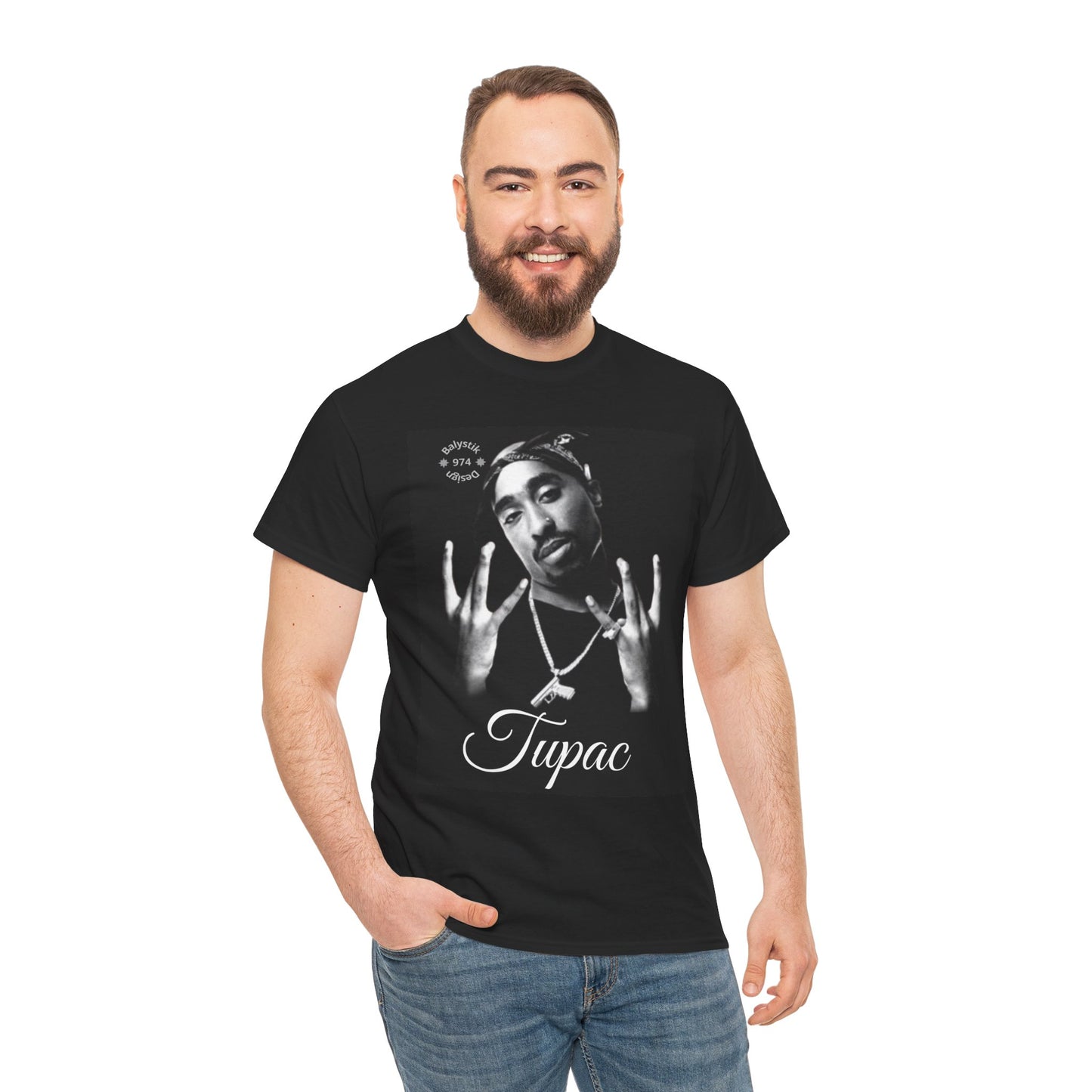 T-shirt en coton famous rapper