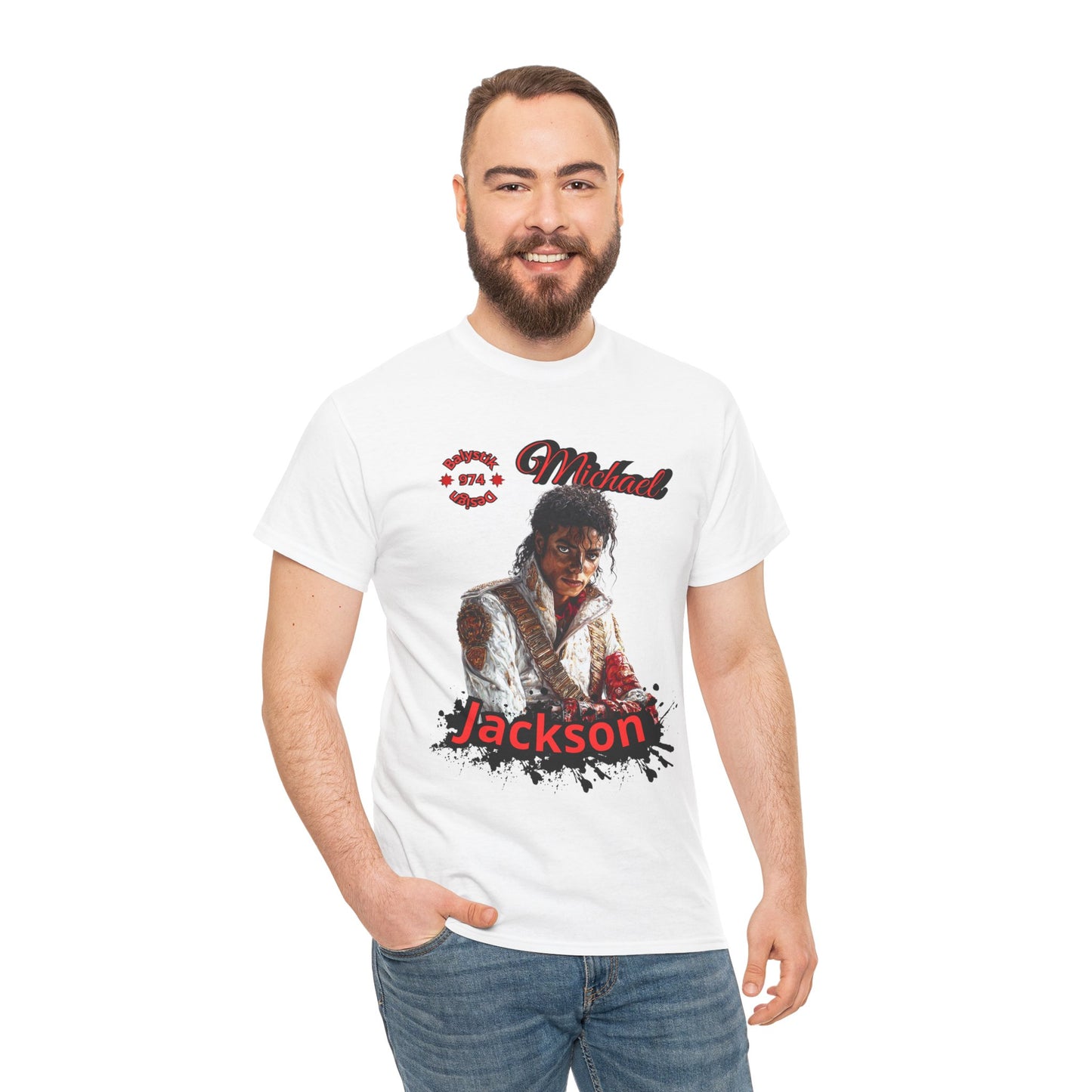 Michael Jackson Tribute Unisex Cotton Tee, Music Lover Gift, Vintage Tee, Pop Culture Shirt, Birthday Gift, Concert Apparel