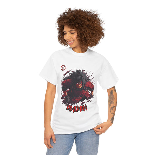 Anime-Inspired Unisex Heavy Cotton Tee, Graphic Tee for Otaku Fans, Casual Wear, Gift for Anime Lovers, Perfect for Birthdays, Conventions