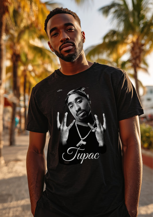 T-shirt en coton famous rapper