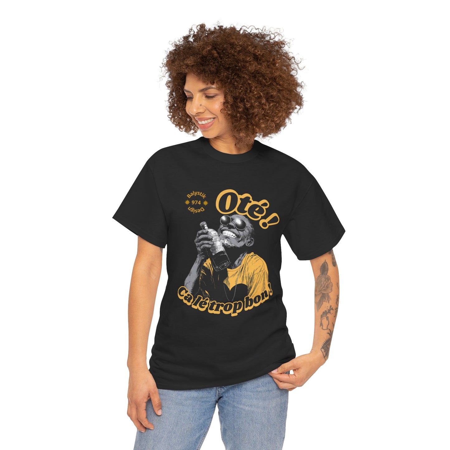Oté! Ça lé trop bon! Unisex Heavy Cotton Tee