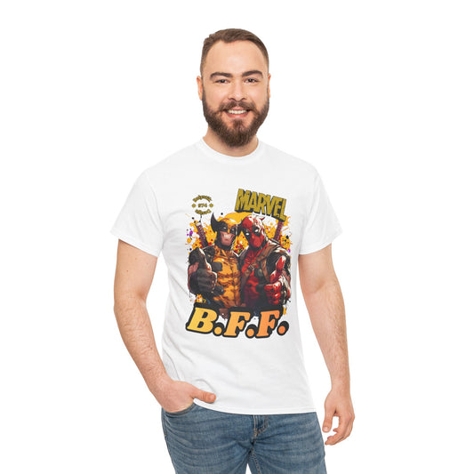 Marvel Wolverine & Deadpool B.F.F. Tee