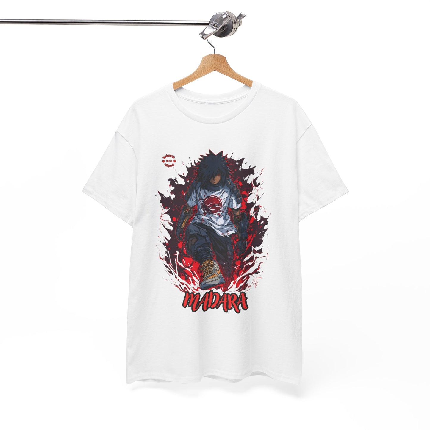 Bold Graphic Tee, Madiri Illustrated T-Shirt, Streetwear Apparel, Unisex Cotton Shirt, Gift for Anime Fans, Unique Casual Wear