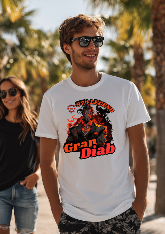 Gran Diab Unisex Heavy Cotton Tee – Epic Gamer Legend Shirt