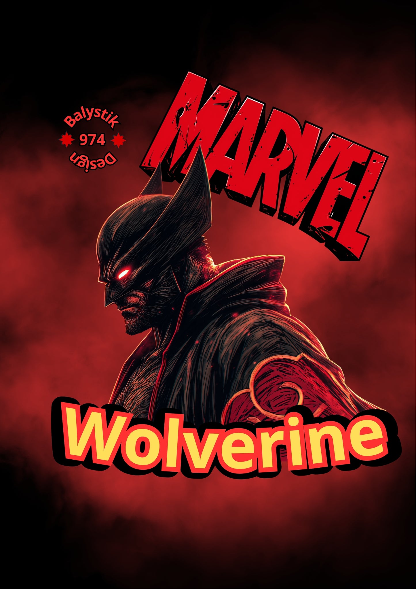 Marvel Wolverine Unisex Heavy Cotton Tee, Graphic Tee, Superhero Shirt, Gift for Fans, Comic Book T-Shirt, Vintage Style Apparel