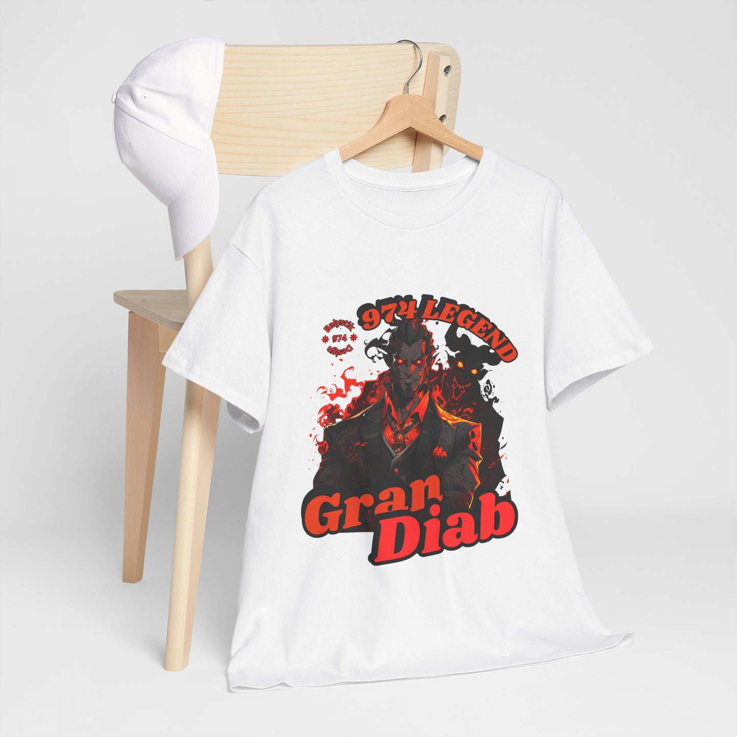 Gran Diab Unisex Heavy Cotton Tee – Epic Gamer Legend Shirt