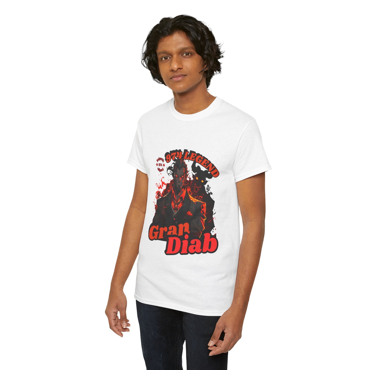 Gran Diab Unisex Heavy Cotton Tee – Epic Gamer Legend Shirt