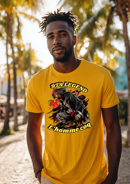 Legendary Unisex Cotton Tee - Bold Graphic Design for Limitless Style