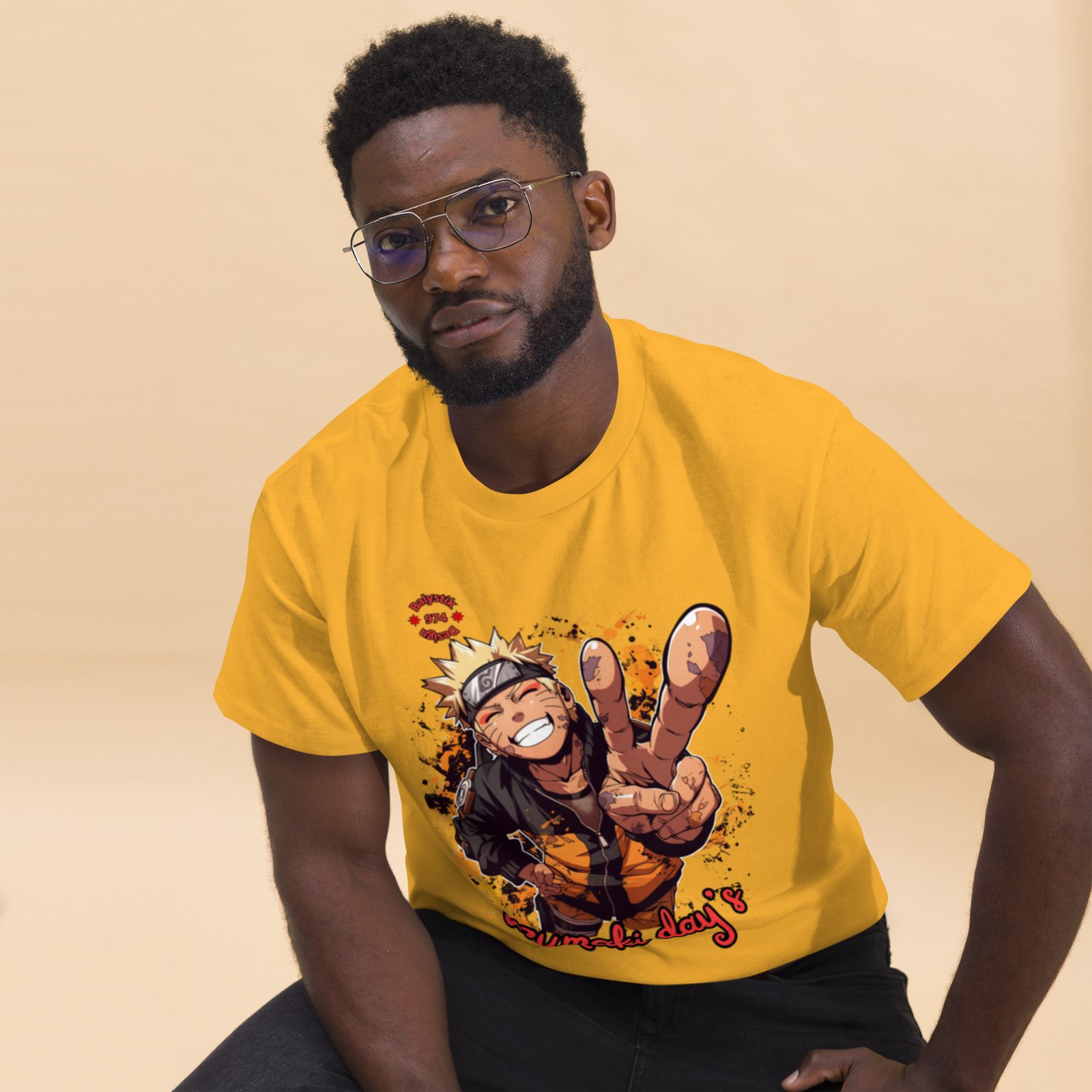 Unisex classic tee gold front 2 6998a641d84c7.jpg