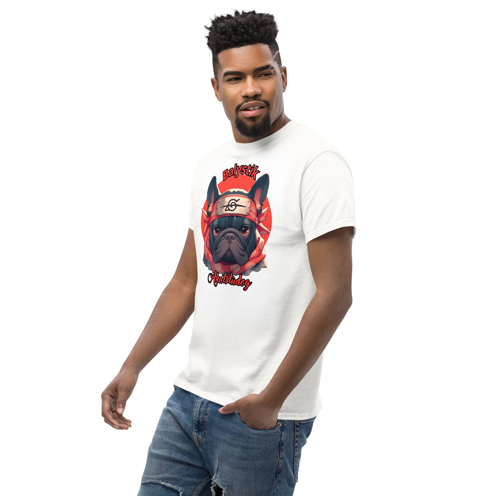 Unisex classic tee white left front 6991f5bf0dac0.jpg