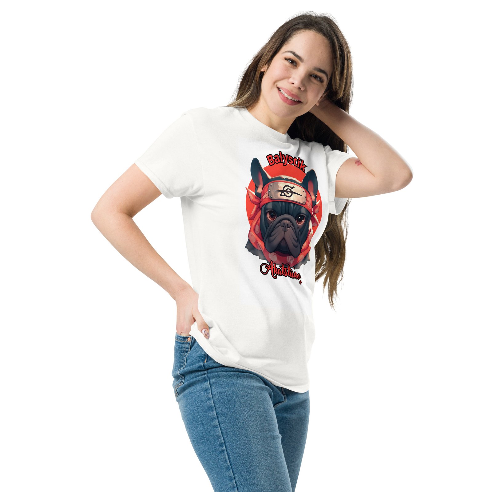 Unisex classic tee white left front 6991f5bf0f1e6.jpg