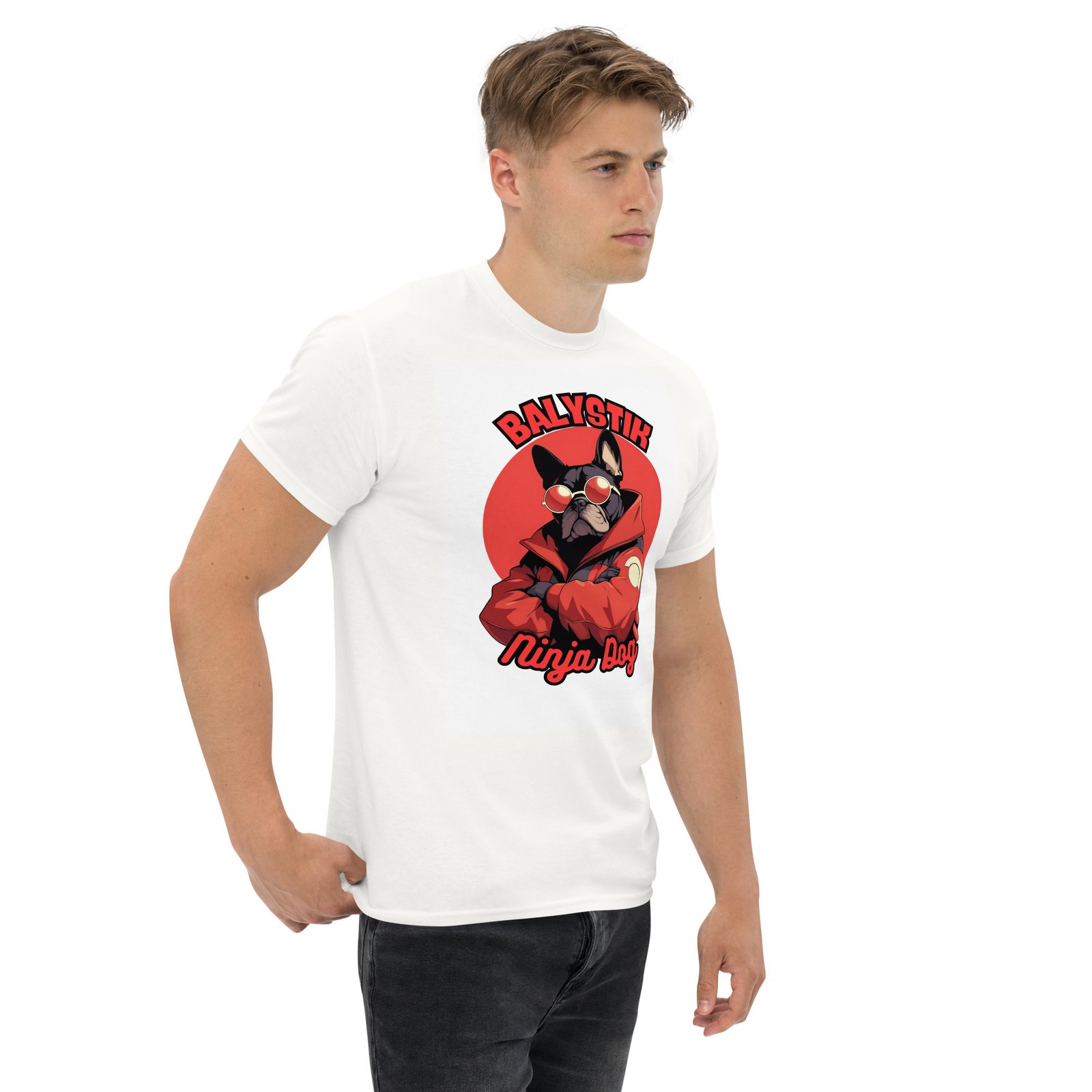 Unisex classic tee white right front 6995cd2cce392.jpg